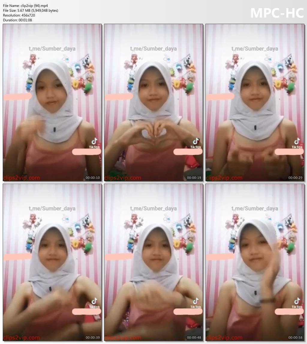 Bokep jilbab- sma tiktok bugil pamer memek